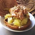 しじみごはん's cooksnap of when they made ふかし芋にピーナッツバター！.