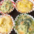 はーるきゃん's cooksnap of when they made 離乳食に☆ほうれん草とにんじんの蒸しパン.