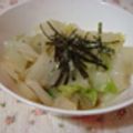 くっくのん's cooksnap of when they made レンジにお任せ☆白菜ぺろり温サラダ.