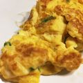 リトルエミエル's cooksnap of when they made 簡単１品★天カス入りだし巻き風オムレツ★.