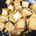 きーきりん's cooksnap of when they made ３分で出来る!!厚揚げと大豆の甘辛焼き♡.