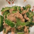 ばるたん☆ミ's cooksnap of when they made ゴーヤのシーチキンお浸し.