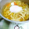 さん屁ぇです's cooksnap of when they made 和風なカレーうどん.