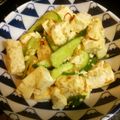 じんとっと's cooksnap of when they made 豆腐とキュウリのピリ辛中華炒め.