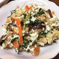 卵せんべい's cooksnap of when they made 絹ごし豆腐と大根の葉☆優しい白和え.