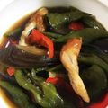はるちゃん1023's cooksnap of when they made 万願寺唐辛子、赤ピーマン、茄子の炒り煮.