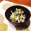 とこきち's cooksnap of when they made 春菊と大根のツナマヨサラダ☆.