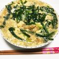 ちこ❁'s cooksnap of when they made ニラたまあんかけにゅうめん☆.