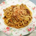 もぐ・ω・くま's cooksnap of when they made オイスターソースと醤油の簡単焼きうどん.