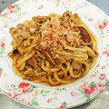 もぐ・ω・くま's cooksnap of when they made オイスターソースと醤油の簡単焼きうどん.