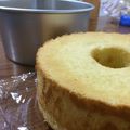 あおのりんご's cooksnap of when they made ホワイトチョコのシフォンケーキ.