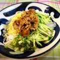 monchan♪♪'s cooksnap of when they made 夏の甘辛ひやしうどん.
