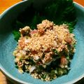 緬梔花's cooksnap of when they made 簡単にできる出世魚「いなだ」のなめろう.