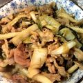 みんつ07's cooksnap of when they made 豚肉(鶏肉)ときのこの生姜煮.