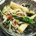 ちゃむむ。's cooksnap of when they made もりもりっ♪【新玉とわさび菜のサラダ】.