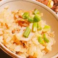 Renapoyo's cooksnap of when they made 帆立と舞茸の炊き込みご飯♡バター醤油味.