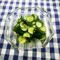 ﾁｲﾁｬﾝﾏﾏ's cooksnap of when they made きゅうりと若布の和え物.
