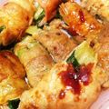 みぽりんNRA's cooksnap of when they made 味付け簡単♪えのきと豆苗のピリ辛豚巻き.