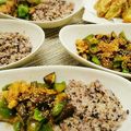 りほたんママ's cooksnap of when they made 簡単!豚バラとナスとピーマンのピリ甘辛丼.