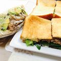 クックT1SAA5☆'s cooksnap of when they made アボカドハンバーグサンド.