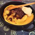 komugiko4's cooksnap of when they made 簡単！！チョコバナナダッチベイビー.