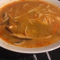 うまくできるか's cooksnap of when they made 白味噌と豆板醤のピリまろ☆うどん♪.