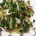 卵せんべい's cooksnap of when they made 天才的に旨い☆大根の葉炒め.