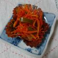 イチゴ、イチゴ。's cooksnap of when they made 簡単で助かる一品☆人参とピーマン炒め〜.
