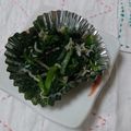 イチゴ、イチゴ。's cooksnap of when they made シンプル♪つるむらさきのジャコ炒め.