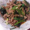 жゆきにゃж's cooksnap of when they made ほうれん草のピリ辛炒め.