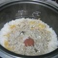 rinatu's cooksnap of when they made 土鍋で！梅とシラスの釜飯・・・.