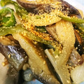 まめももちゃん's cooksnap of when they made 茄子とピーマンの胡麻味噌炒め.