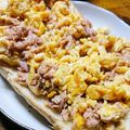 ♡Catherine's cooksnap of when they made ツナマヨ＊スクランブルエッグトースト♡.