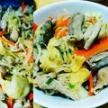 クックRH7MPK☆'s cooksnap of when they made 丸美屋麻婆豆腐の素もつ野菜炒め 大人気！.