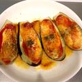 ♪＊♪＊'s cooksnap of when they made レンジでチン♪茄子のチーズ焼き★.