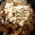 miyu1812's cooksnap of when they made キノコと鮭の焦がしバター醤油炊き込みご飯.