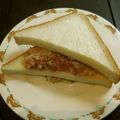 Hirarinn☆'s cooksnap of when they made 簡単♪　コンビーフポテトのホットサンド.
