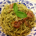 Kaon．'s cooksnap of when they made バジルとフープロで簡単本格ジェノベーゼ♪.
