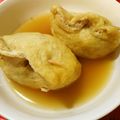 taraking's cooksnap of when they made 春雨と鶏ひき肉の袋煮.