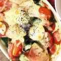 asm_u_u_n's cooksnap of when they made トマトとナスとチーズのオーブン焼き.