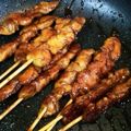 ぺんきち71's cooksnap of when they made フライパンとレンジで焼き鳥！タレも手作り.