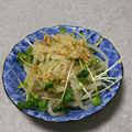 こむぎぱくぱく's cooksnap of when they made 包丁要らず！【モヤシとカイワレナムル】.