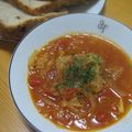 カヨ２８'s cooksnap of when they made 簡単☆濃厚トマトのハンバーグスープ.