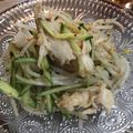 kookuro's cooksnap of when they made ゆで鶏で♪中華サラダ.
