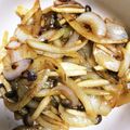 ゆうちゃんクック♡♡'s cooksnap of when they made 【あと一品】しめじと玉ねぎのガリバタ醤油.