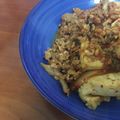 とりko's cooksnap of when they made 鶏そぼろキムチのピリ辛厚揚げ煮込み.