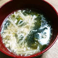 ★ころんたん★'s cooksnap of when they made ふわふわ♪えのきのたまごスープ.