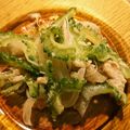 たま１１２０'s cooksnap of when they made ゴーヤとツナの昆布茶炒め♬.