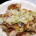 クックAR1QB1☆'s cooksnap of when they made トースターで簡単&パリパリ　ねぎ塩チキン.