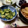 たぁープ〜's cooksnap of when they made 超簡単！きゅうりの酢の物.